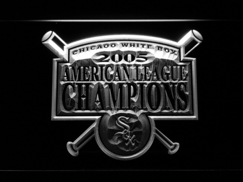 Chicago White Sox 2005 Champion Logo A LED Neon Sign